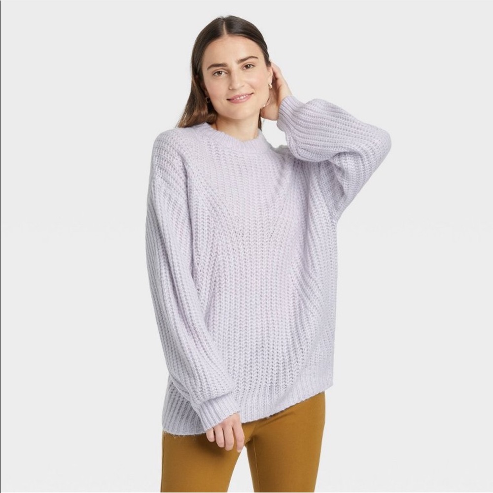 a new day Crewneck Sweater